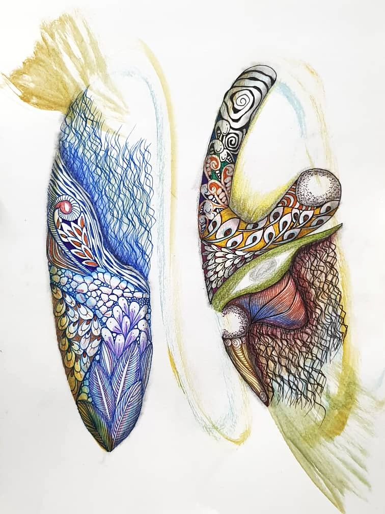 宇宙高维图腾能量绘画